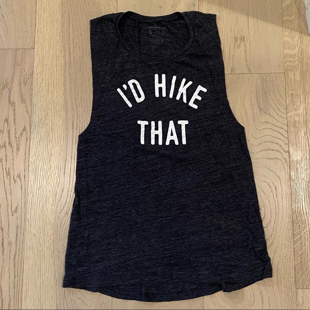 I’d Hike That Keep Nature Wild Tank small